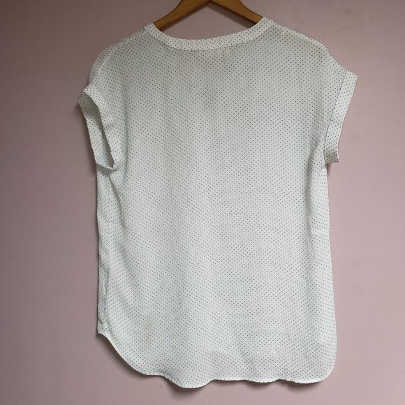 PHILOSOPHY  Polka Dot Women's Blouse Size S - Pre-Owned - Picture 3 of 6